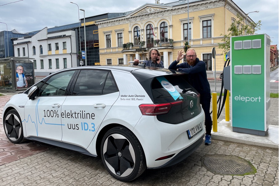 Charging the Volkswagen ID.3